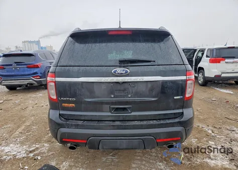 2014 Ford Explorer Limited z USA, uszkodzony, nr VIN 1FM5K8F88EGC34456